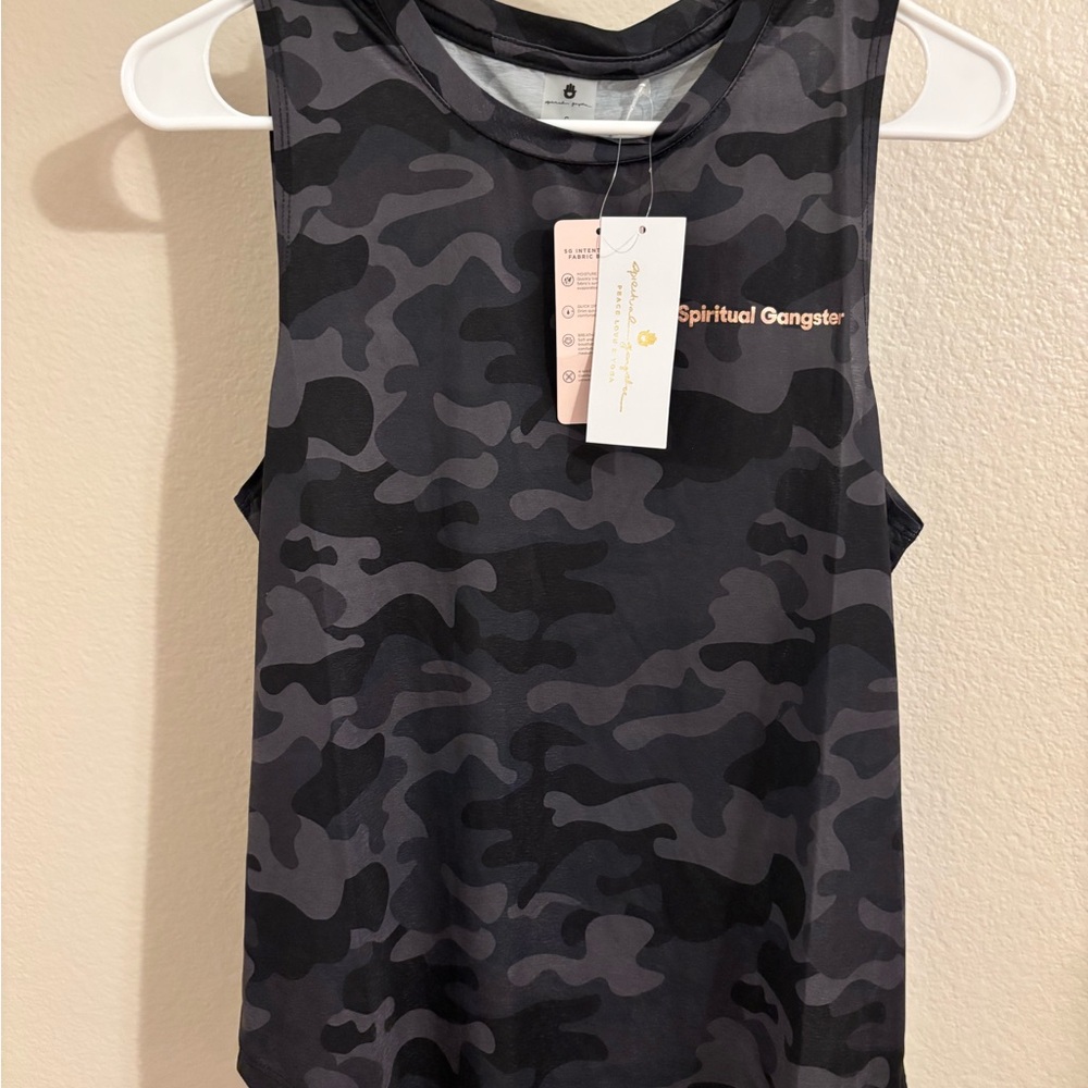 BRAND NEW Spiritual Gangster Camo Tank Top